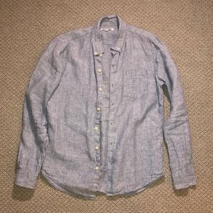 Linen 100% shirt stripe
